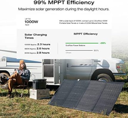 EF ECOFLOW Solar Generator DELTA 2 Max: Powerful Portable Energy Solution