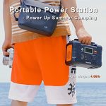 FlashFish 200W Portable Power Station for Outdoor Camping Emergency