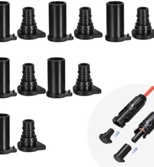 ELFCULB Solar Panel Connector Cap 6 Pairs of Weather Resistant