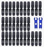 AirTACDINGJU 60PCS Solar Panel Connectors with Spanners IP67 Waterproof