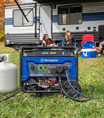 Westinghouse 4650W Dual Fuel Portable Generator with Remote Start