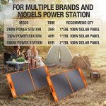 EBL Solar Apollo 100W Portable Panel for Power Stations