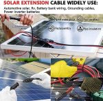 vansdon 30ft 10awg solar panel extension cable kit