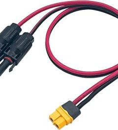 Nuofany Solar Connector to XT60 Adapter Connector