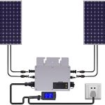 BANLICALI 700W Solar Micro Inverter Kit with LCD Display