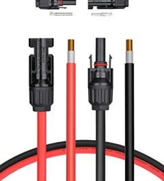 BougeRV 70ft Solar Extension Cable with Connectors and Adaptor Kit