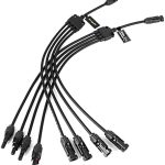 BougeRV Solar Y Branch Connectors for Solar Panel Arrays