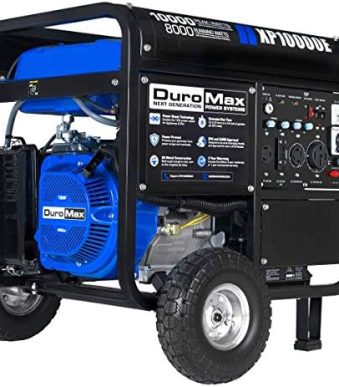 DuroMax XP10000E Gas Generator 10000 Watt, Electric Start, RV Ready