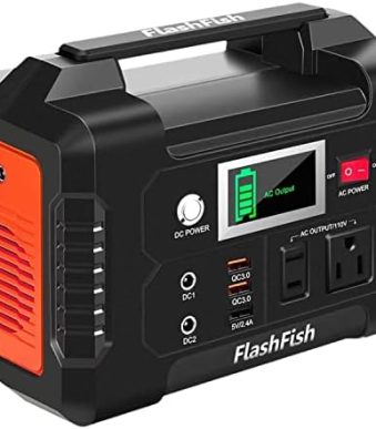 FlashFish 200W Portable Power Station for Outdoor Camping Emergency