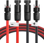 JJN Solar Extension cable with connectors and adaptors
