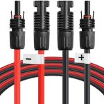 JJN Solar Extension cable with connectors and adaptors