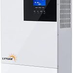 LVYUAN Solar Hybrid Charger Inverter: 3000W Pure Sine Wave