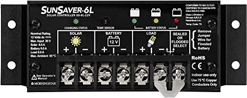Morningstar SunSaver 6A Solar Charge Controller: Reliable and Efficient