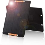 FlexSolar Pair of 6W Monocrystalline USB Solar Panels with IP67 Waterproofing