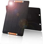 FlexSolar Pair of 6W Monocrystalline USB Solar Panels with IP67 Waterproofing
