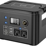 Powkey Portable 350W Power Station for Outdoors and Emergencies