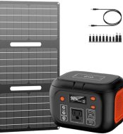 ENOFLO Portable Foldable 30W Solar Panel Charger for Camping