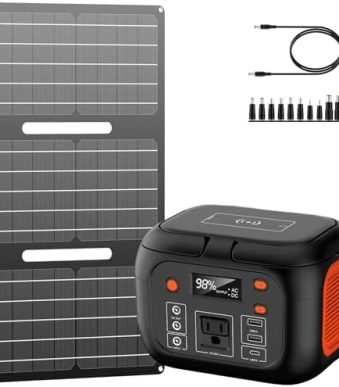 ENOFLO Portable Foldable 30W Solar Panel Charger for Camping