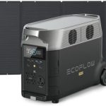 EF ECOFLOW Portable solar generator with high efficiency for home backup
