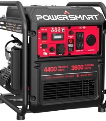 PowerSmart 4400W RV Ready Inverter Generator: Quiet, EPA Compliant