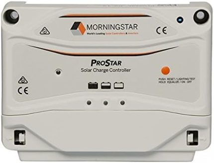 Morningstar Reliable 15A PWM Solar Charge Controller for 12V/24V Batteries