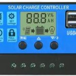 JahyShow Solar Charge Controller with Dual USB Port and LCD Display