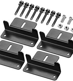 Spartan Power Black Solar Panel Z Bracket Mount