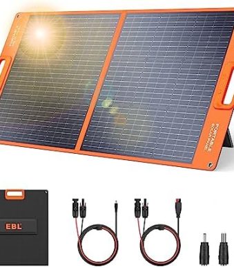 EBL Solar Apollo 100W Portable Panel for Power Stations