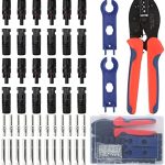YXGOOD Solar Crimping Tool with Connectors and Wrenches