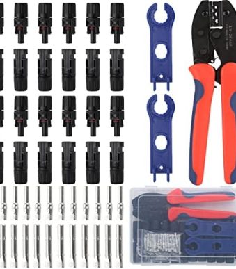 YXGOOD Solar Crimping Tool with Connectors and Wrenches