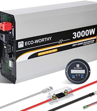ECO-WORTHY 3000W Pure Sine Wave Solar Inverter Package