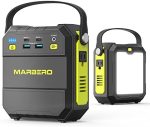 marbero portable power station 83wh generator for camping and travel