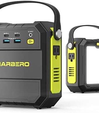 marbero portable power station 83wh generator for camping and travel