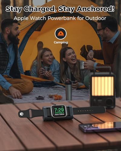 newq portable wireless power bank for apple watch series 5-9