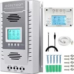 OOYCYOO 100A MPPT Solar Charge Controller with LCD Display