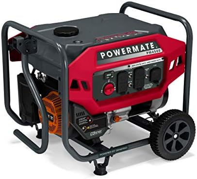 Powermate 4500W Gas-Powered Portable Generator for Home and Outdoor Use