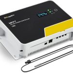 BougeRV 40A MPPT Solar Controller, Remote App, Multi-Battery Compatibility