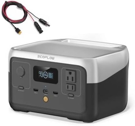 EF ECOFLOW River 2 - Portable 256Wh Power Station, Fast Charging