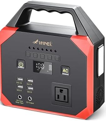 FIRINER 167Wh Portable Solar Generator: Versatile Power Solution