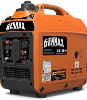 GENMAX 1200W Ultra-Quiet Inverter Generator: Portable & Efficient