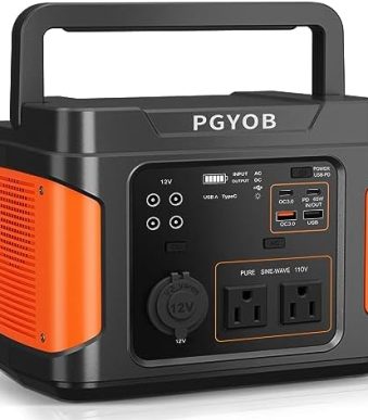 PGYOB 400W Portable Power Station: Versatile Power Solution