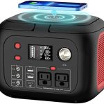 ENOFLO Portable Power Station 300W Power Bank with 9 Outputs