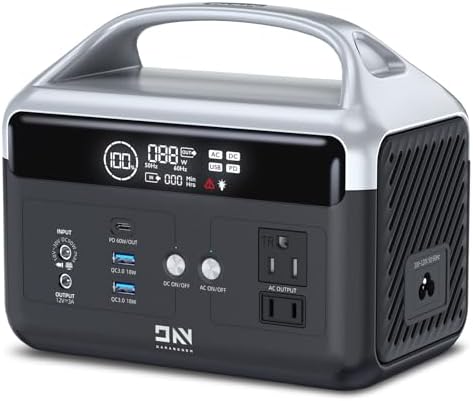 DaranEner 300W Portable Power Station: Fast Charging, Multiple Ports