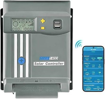 Smaraad 40A MPPT Solar Charge Controller with WiFi