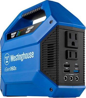 Westinghouse 155Wh Portable Power Station with Solar Generator