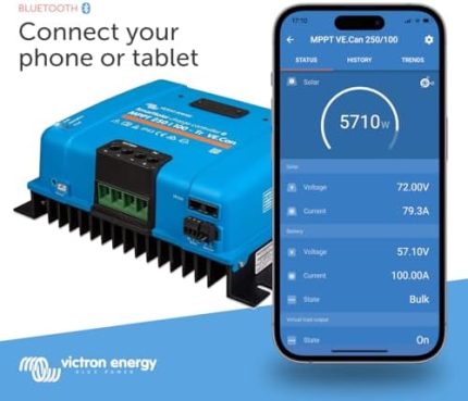 Victron SmartSolar MPPT TR VE.Can 250V 100A Controller (Bluetooth)