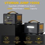 vtoman jump 1500x portable power station with 1500w ac power