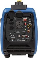 westinghouse igen2550dfc portable inverter generator in blue, 2550w