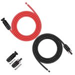 10ft 10awg solar panel extension cable with connectors