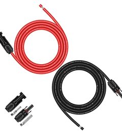 10ft 10awg solar panel extension cable with connectors